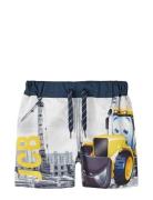 Nmmmanga Jcb Long Swimshorts Bfu Name It Patterned