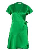 Miranda Wrap Around Dress Lollys Laundry Green