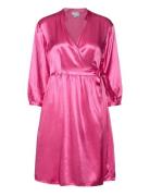 Moia Wrap Dress Noella Pink