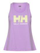 W Hh Logo Singlet Helly Hansen Purple