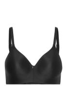 C Comfort Wirefree Support T-Shirt Bra CHANTELLE Black