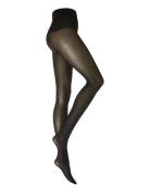 Doris Dots Tights 40D Swedish Stockings Black