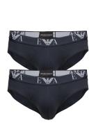 Mens Knit 2Pack Brie Emporio Armani Blue