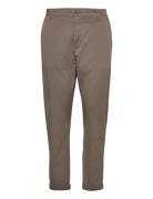 Tapered-Leg Stretch Chinos Hope Brown