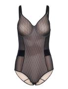 Smooth Lines Bodysuit CHANTELLE Patterned