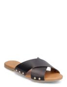 Pcvuma Leather Sandal Pieces Black