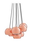 Multi Ball Pendant Frandsen Lighting Pink