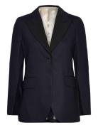 D2. Slim Tuxedo Blazer GANT Navy