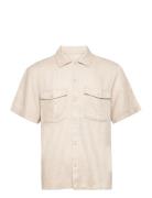 Onskari Ss Shirt Visc Lin 0075 Cs ONLY & SONS Cream