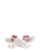 Mouse Baby Slippers Après La Pluie Moulin Roty White