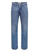 Onsedge Loose Mid. Blue 4939 Jeans ONLY & SONS Blue