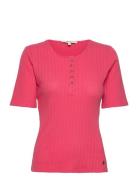 Ladies T-Shirt Ss Garcia Red