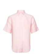 Rel Ss Linen Chambray Shirt GANT Pink