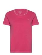 Sunfaded C-Neck Ss T-Shirt GANT Pink