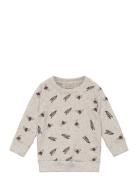 Sgalexi Bees And Peas Sweatshirt Soft Gallery Grey