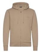 Reg Tonal Shield Full Zip Hoodie GANT Beige