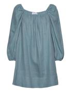 Alma Linen Dress Ella&il Blue