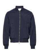 Norman Quilted Bomber Jacket Les Deux Navy