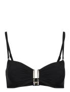 Glow Bikini Wirefree Bandeau Bra Chantelle Beach Black