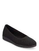 Womens Cleo Flex Wedge - Flipside Skechers Black