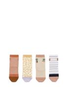 Silas Cotton Socks - 4 Pack Liewood Patterned