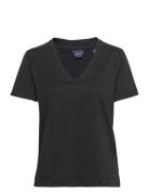 Original V-Neck Ss T-Shirt GANT Black