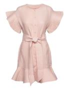 Fia Linen Dress Ella&il Pink