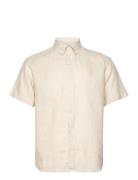 Kris Linen Ss Shirt Les Deux Cream