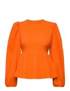 Carrie Ls Bow Blouse Notes Du Nord Orange