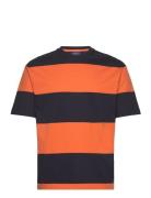 Block Stripe T-Shirt GANT Orange