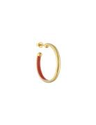 Rainbow Hoops 4Mm Gold Plated Design Letters Gold