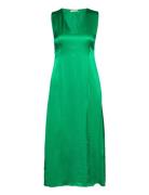Amasra Slip V-Neck Dress Tamaris Apparel Green