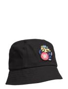 Dex Doggy Patch Bucket Hat Double A By Wood Wood Black