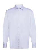 Twill Fabric Regular-Fit Suit Shirt With Cufflinks Mango Blue