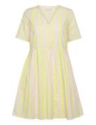 Dress With Stripes Coster Copenhagen Yellow