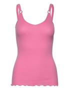 Organic Strap Top Rosemunde Pink