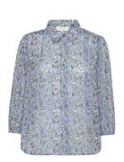 Recycled Polyester Shirt Rosemunde Blue