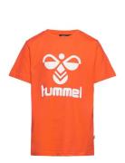 Hmltres T-Shirt S/S Hummel Orange