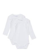 Nbnbody 2P Ls Solid White Noos Name It White