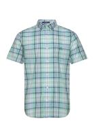 D1. Reg Colorful Check Ss Bd GANT Green