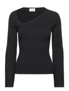 Sherry Ws Knit Top NORR Black
