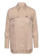 Relaxed Flap Pocket Shirt GANT Beige