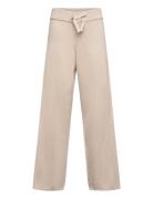 Knitted Culotte Trousers Mango Cream