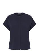 Solid Blouse Tom Tailor Navy