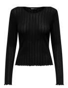 Onlcarlotta L/S Top Noos Jrs ONLY Black