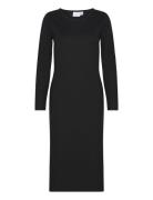 Viarmer L/S Long Dress Vila Black