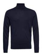 Slhtown Merino Coolmax Knit Roll B Selected Homme Navy