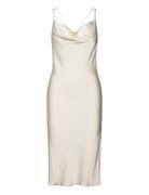 Sateen Midi Dress ROTATE Birger Christensen White