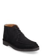 Slhriga New Suede Moc-Toe Chukka B Selected Homme Black