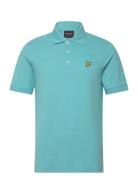 Plain Polo Shirt Lyle & Scott Blue